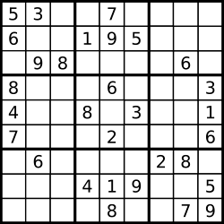 Sudoku Solver example 1
