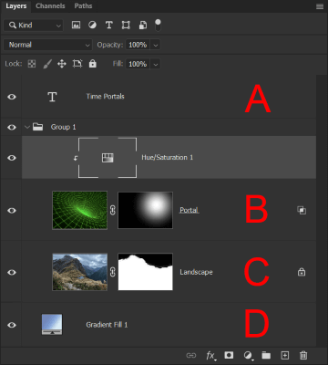 Adobe Photoshop LinkedIn Skill Assessment Answer Q89